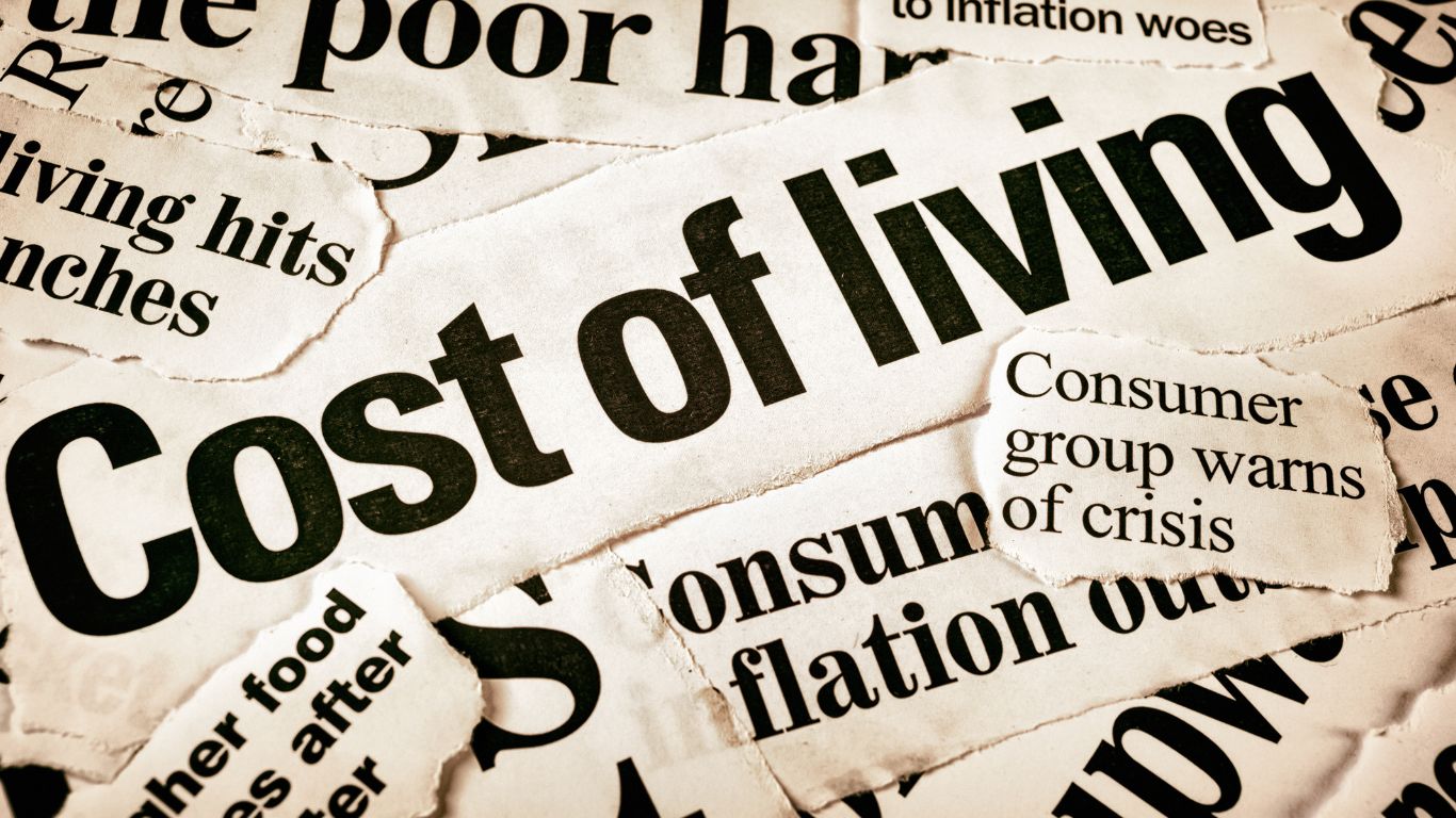 Cost of living Britain